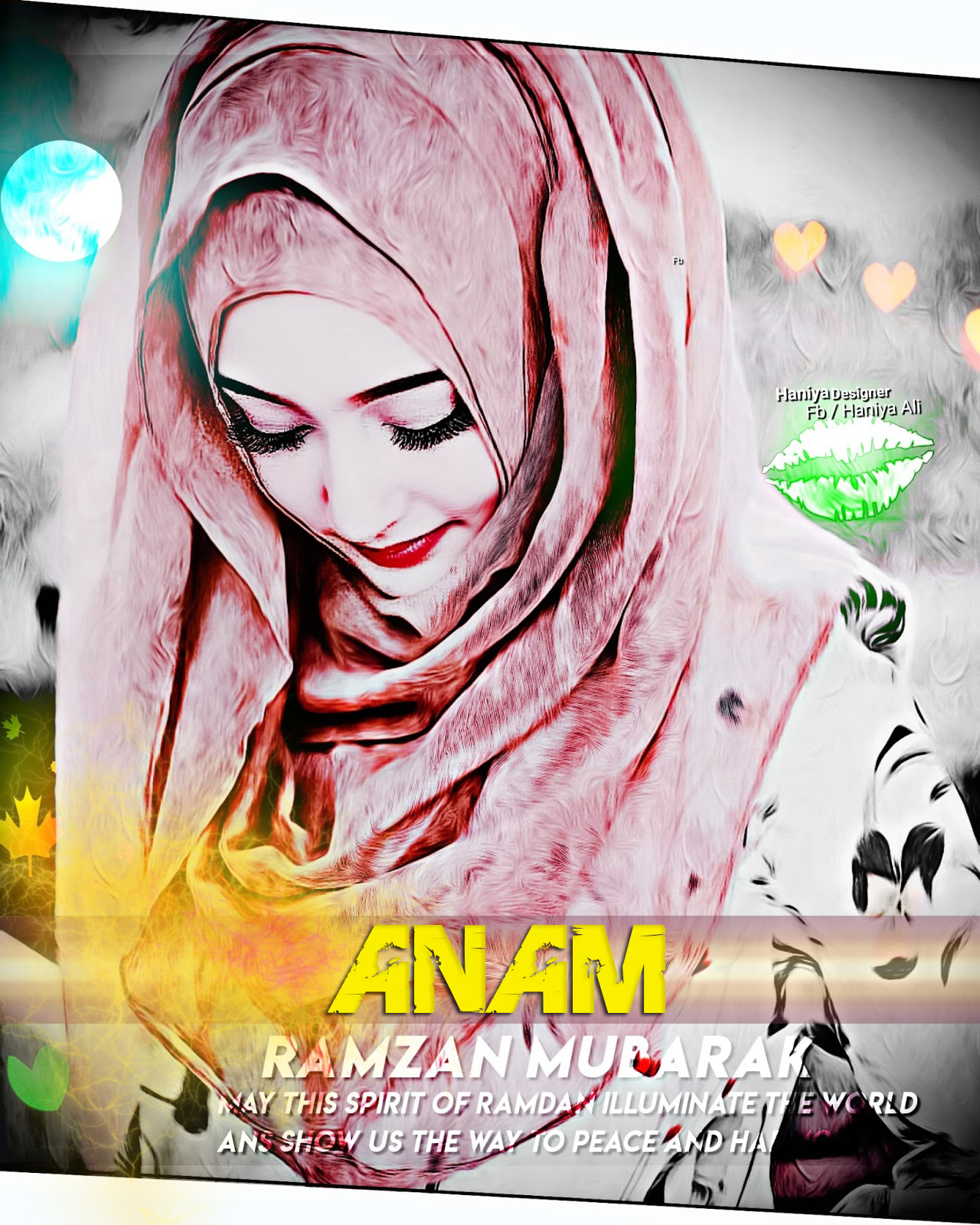 Anam name dp for free for girls