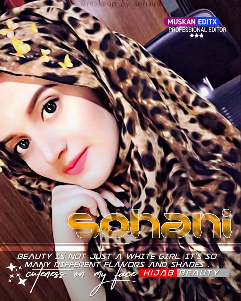 Cute muslim hijab girl wallpaper hd dp pic