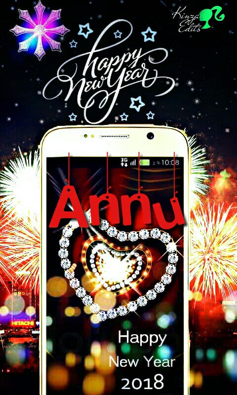 Happy new year anu name 2020 photo