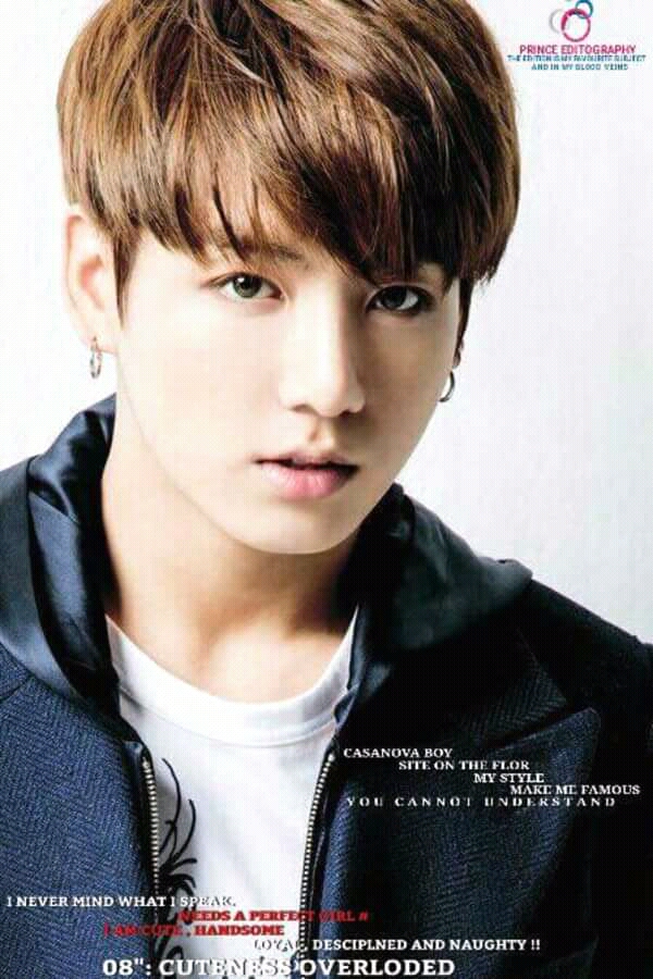 Korean handsome boy's edited photo