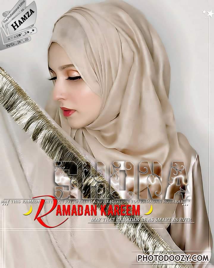 Shona name hijab girl dp islamic wallpaper
