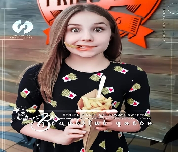 Funny girl eating lays dp for girls