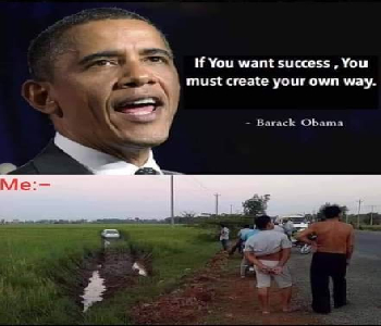 Success funny meme create your own way